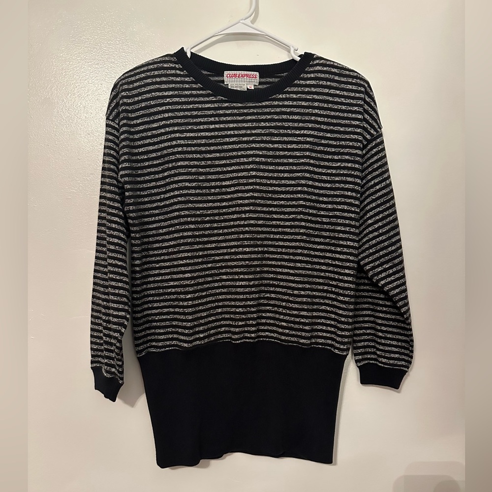 Vintage 80s Club Express Sweatshirt Top